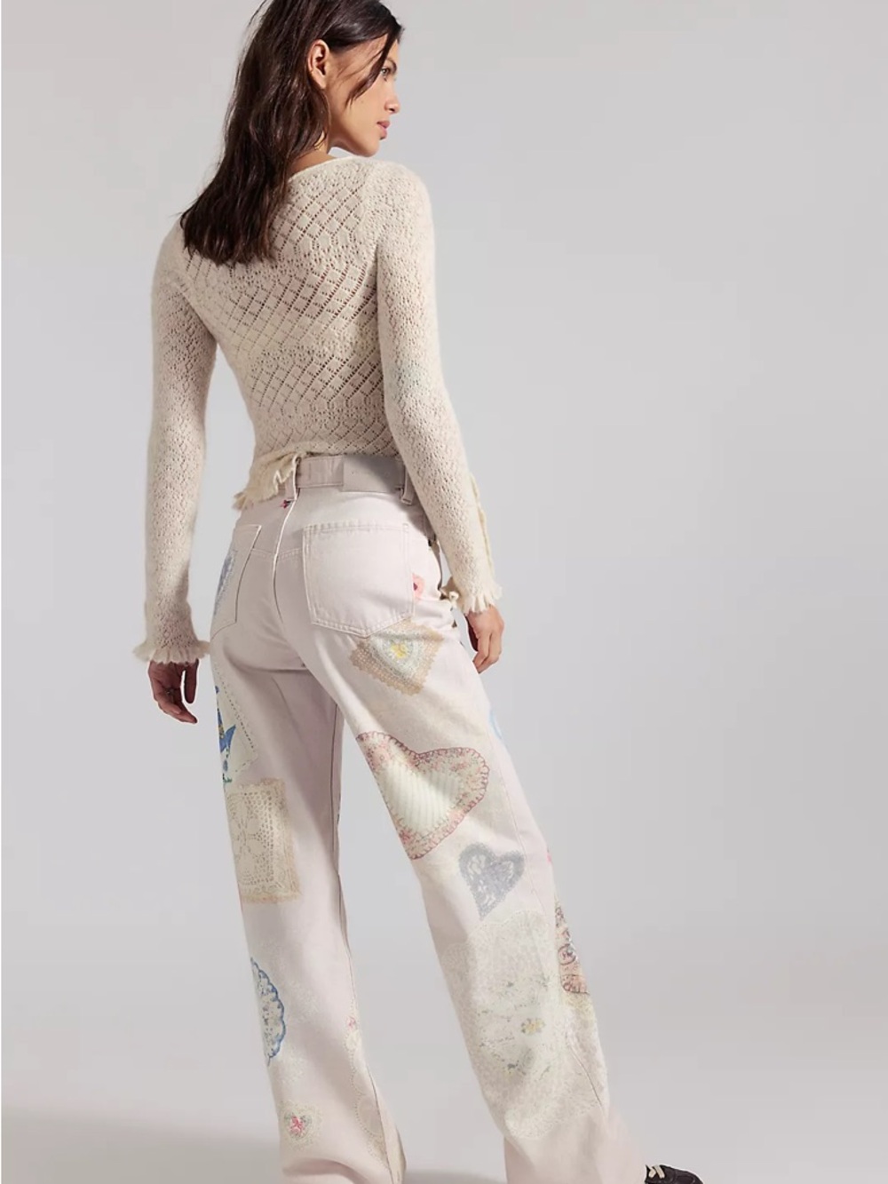 NWT We The Free Tinsley Printed Jeans/ size 27 - Picture 3 of 11